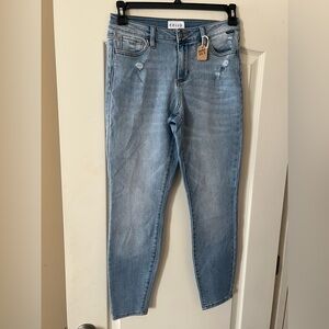 Cello Light Wash Distressed Denim Jeans Juniors Size 5